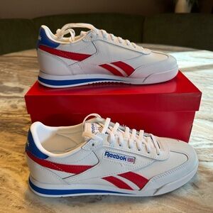 Reebok Classic Red White & Blue Sneakers